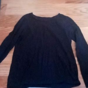Black long sleeve shirt